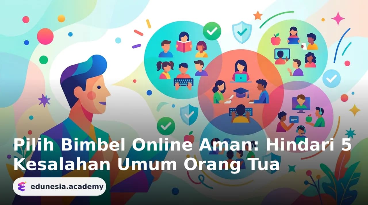 Pilih Bimbel Online Aman: Hindari 5 Kesalahan Umum Orang Tua