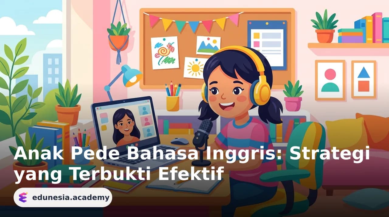 Anak Pede Bahasa Inggris: Strategi yang Terbukti Efektif