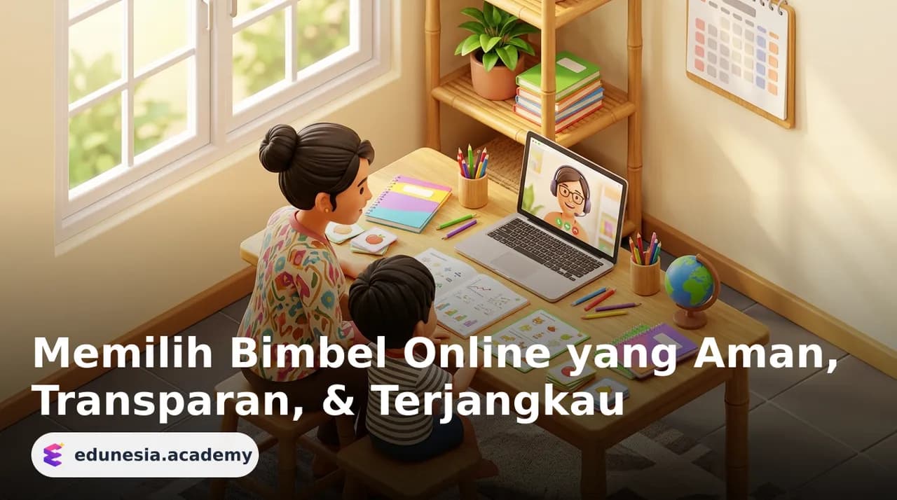 Memilih Bimbel Online yang Aman, Transparan, & Terjangkau