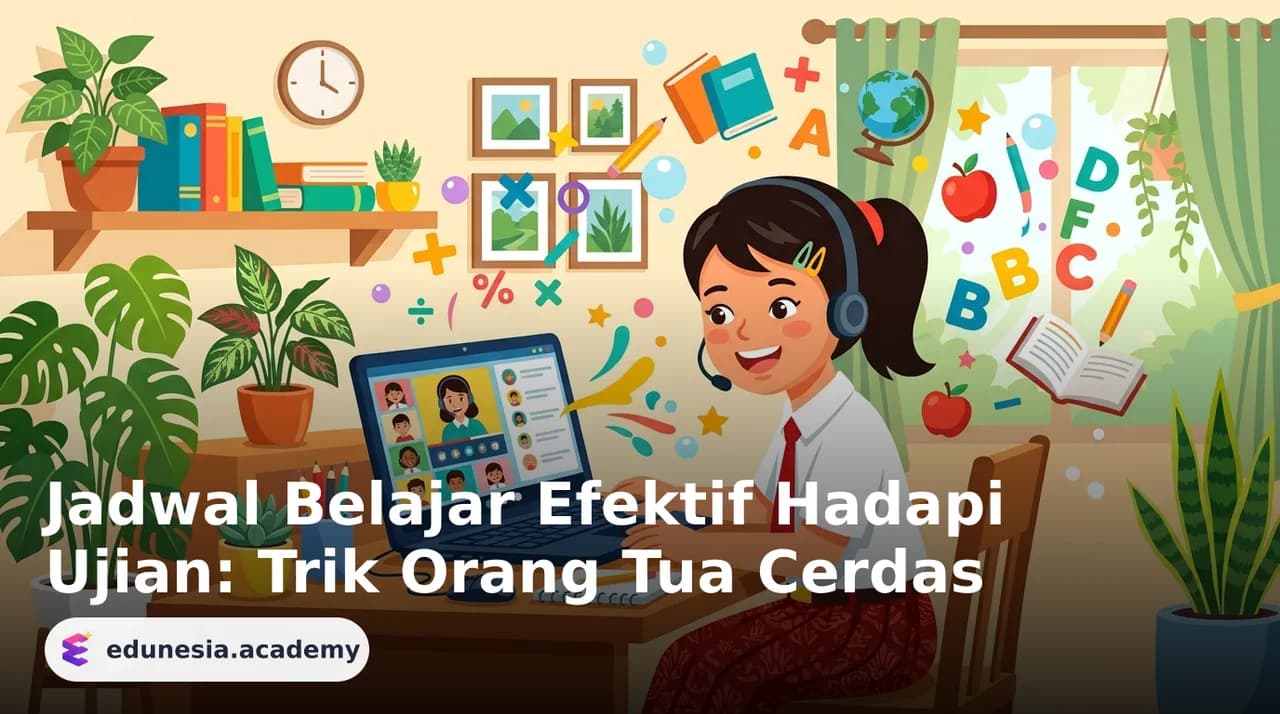Jadwal Belajar Efektif Hadapi Ujian: Trik Orang Tua Cerdas