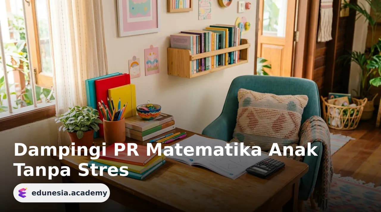 Dampingi PR Matematika Anak Tanpa Stres