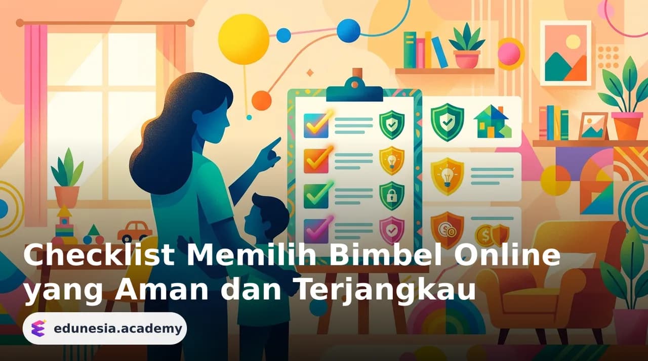 Checklist Memilih Bimbel Online yang Aman dan Terjangkau