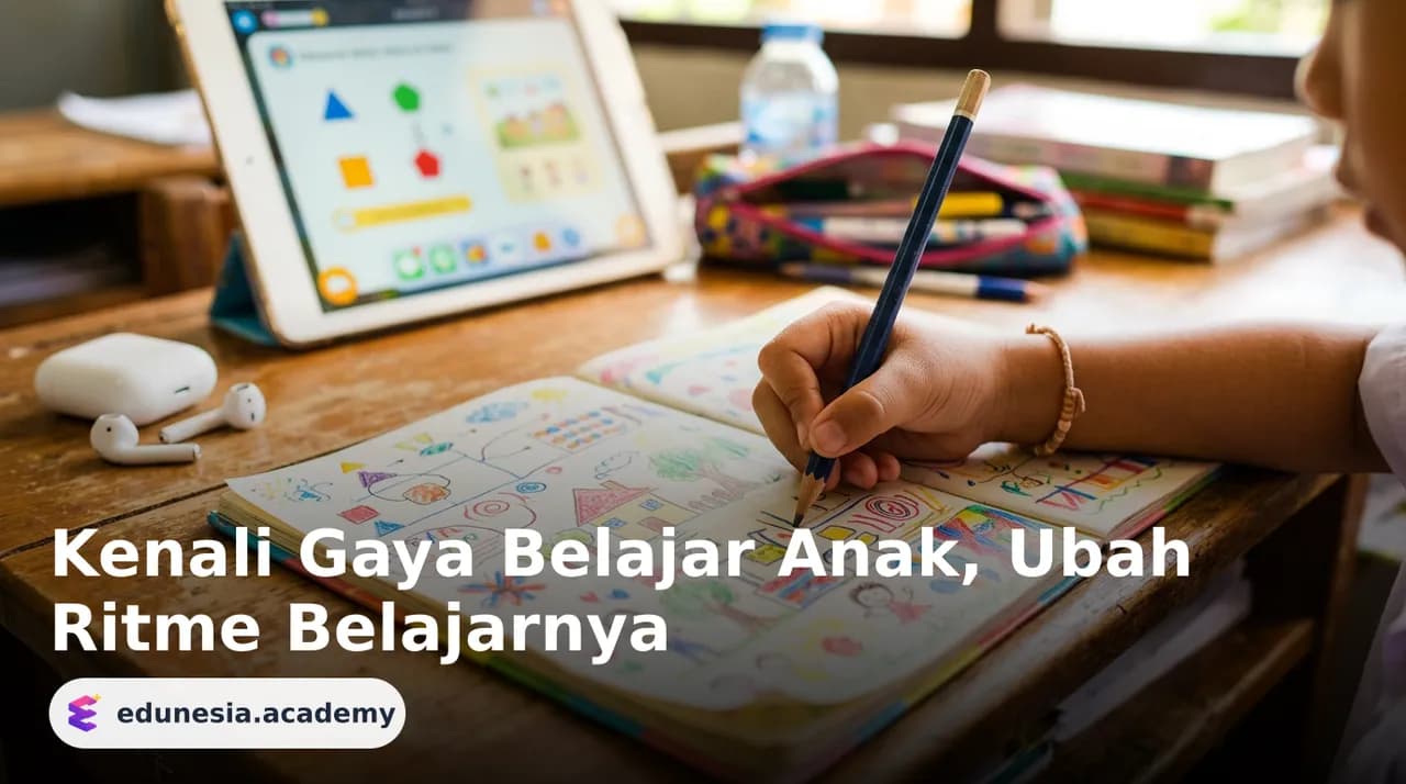 Kenali Gaya Belajar Anak, Ubah Ritme Belajarnya