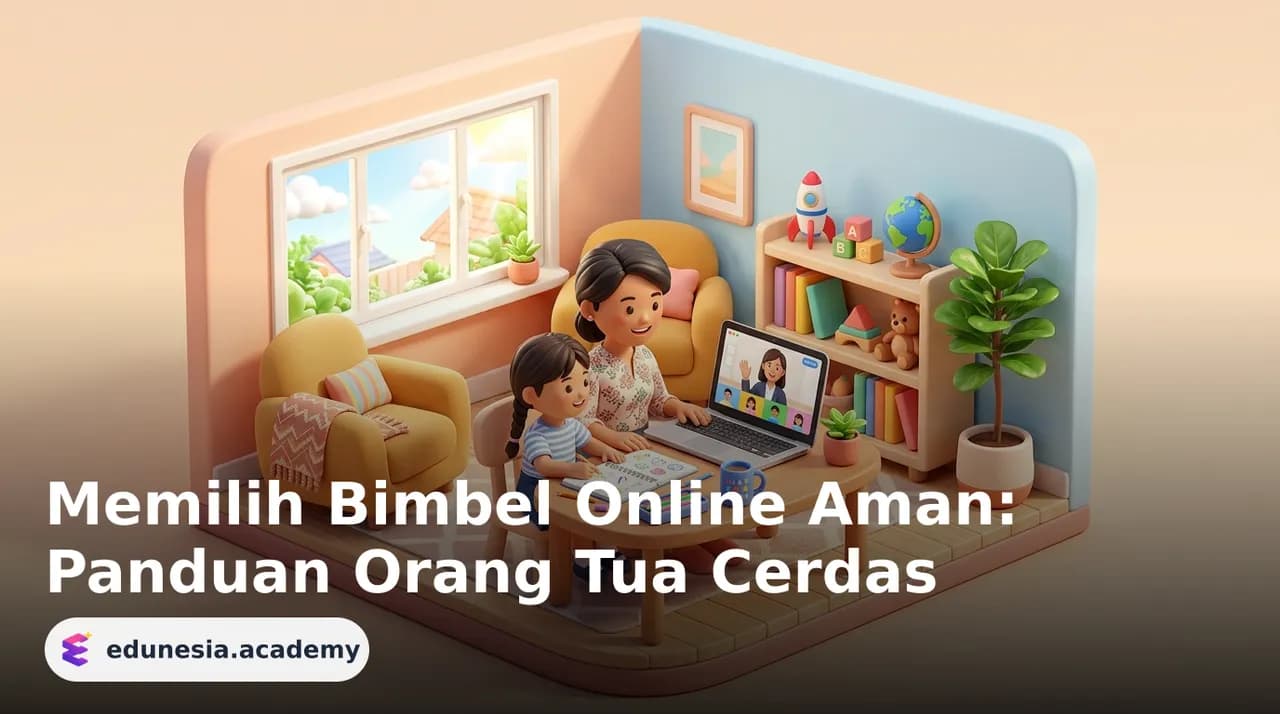 Memilih Bimbel Online Aman: Panduan Orang Tua Cerdas