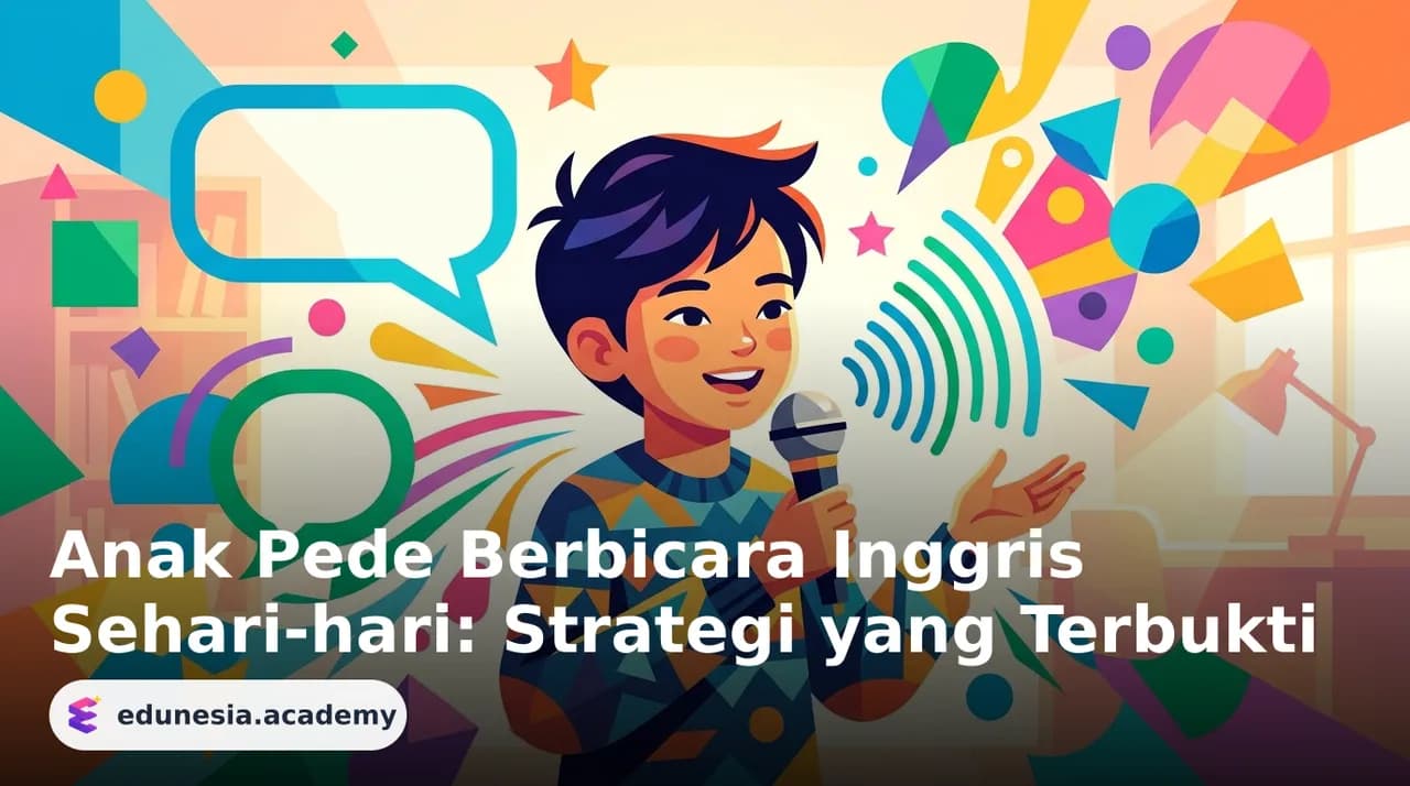 Anak Pede Berbicara Inggris Sehari-hari: Strategi yang Terbukti