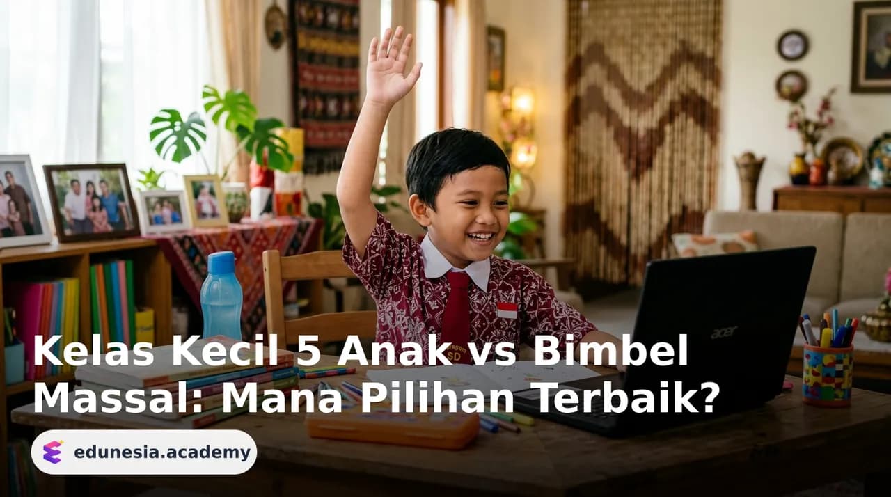 Kelas Kecil 5 Anak vs Bimbel Massal: Mana Pilihan Terbaik?